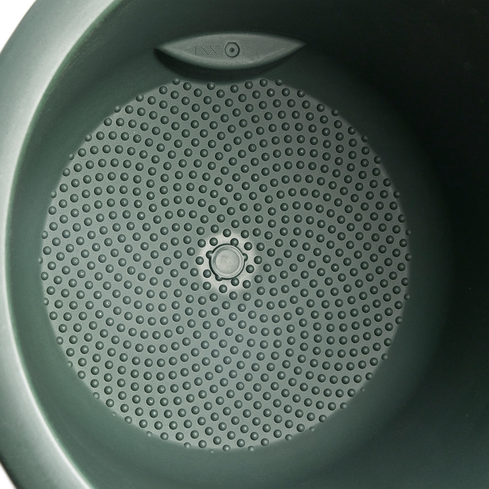 june round high 40cm emerald grün